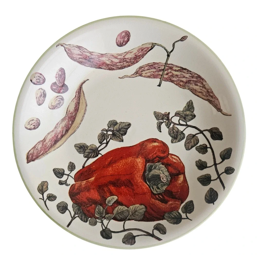 Discontinued Williams Sonoma WSO27 vegetable and herb pasta‎ bowls set of 2